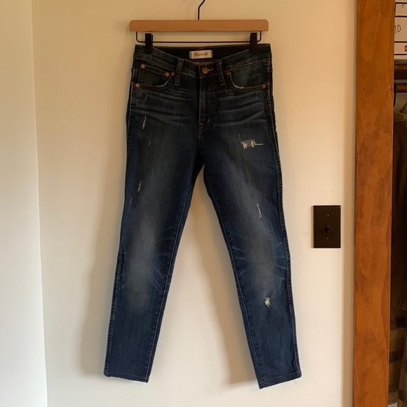 Madewell 9" High Rise Skinny Jeans - Picture 1 of 5